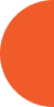 Orange semicircle on black background.